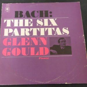 Glenn Gould – Bach : The Six Partitas CBS ‎77289 2 lp EX