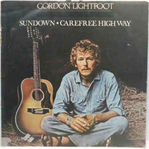 Gordon Lightfoot – Sundown * Carefree Highway LP 1974 Israel Pressing Folk Rock