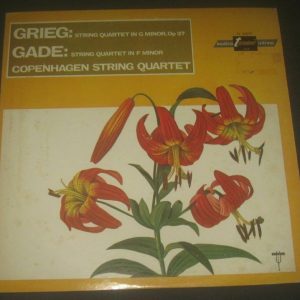 Grieg / Gade – String Quartet Copenhagen String Quartet VOX Turnabout LP