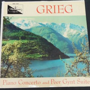 Grieg Piano Concerto Peer Gynt Suites Rodzinski Westminster XWN 18231 lp ex 57