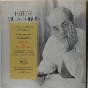 HEITOR VILLA-LOBOS – Bachianas Brasileiras No. 2 5 6 & 9 LP HMV FALP 476