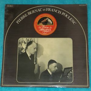 HMV OVD 50036 Bernac / Poulenc Melodies LP