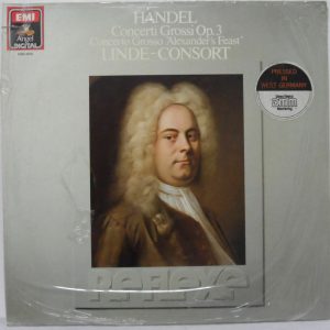 Handel – Concerti Grossi Op. 3 Alexander’s Feast LINDE CONSORT 2LP Still Sealed