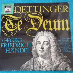 Handel –  Dettinger Te Deum  Gonnenwein EMI 1C 063-28 530 LP EX