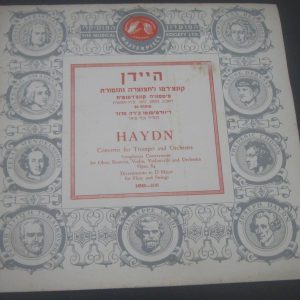 Haydn Concerto For Trumpet & Orchestra Etc Bamberger Dahinden MMS-2101LP ED1 EX