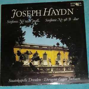 Haydn ‎– Simphony No  95 / 98  Eugen Jochum   ETERNA 8 26 031 LP EX
