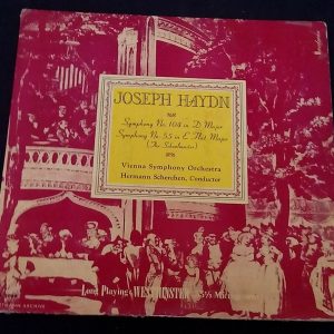Haydn  Symphony No. 104 / 55 Hermann Scherchen Westminster WL 5066 LP 1951 RARE
