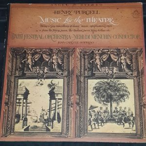 Henry Purcell ?- Music for the Theatre Carlyle Menuhin Angel 36332 LP EX