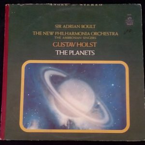 Holst ?? The Planets Adrian Boult Angel S 36420 LP