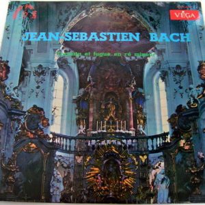 JEAN SEBASTIEN BACH – Toccata and Fuga In D Minor LP Renato Fait VEGA 30 10.130