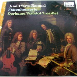 Jean Pierre Rampal FLOTENKONZERTE Flute Concerto Devienne Naudot Loeillet