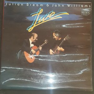 Julian Bream & John Williams Live RCA RL 03090 2 LP Gatefold  EX