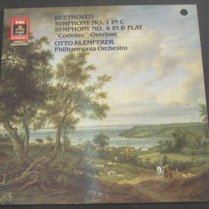Klemperer ? Beethoven Symphony No. 1 / 4 / “Coriolan” Angel ae 34423 lp Digital