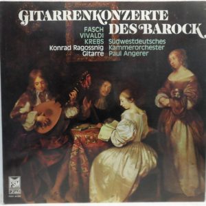 Konrad Ragossing – Gitarrenkonzerte des Barock – Baroque Guitar Concertos LP