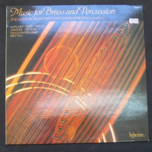 LONDON BRASS VIRTUOSI music for brass and percussion HYPERION lp DIGITAL