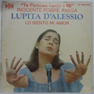 LUPITA D’ALESSIO – EN CONCIERTO LP Mexico Mexican folk female vocal 1980