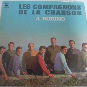 Les Compagnons De La Chanson – A Bobino LP 12″ RARE ISRAEL ISRAELI PRESS FRENCH
