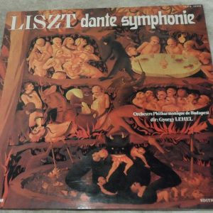Liszt ‎– Dante Symphony Kincses György Lehel  Hungaroton  SLPX 11918 lp EX