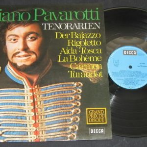 Luciano Pavarotti – tenor arias Decca lp