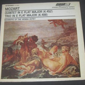 MOZART – Quintet K.452 , Trio K.498  VIENNA OCTET london FFrr STS 15059 lp
