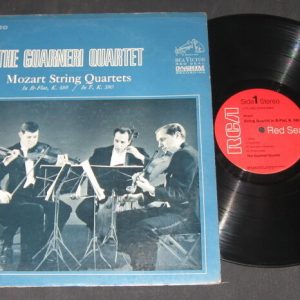 MOZART String Quartets GUARNERI QUARTET RCA  lp