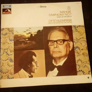 Mahler Symphony No. 7 Klemperer HMV EMI ASD 2491-2 2 LP EX