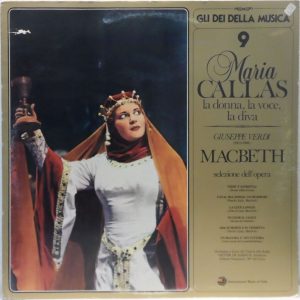 Maria Callas – VERDI: MACBETH (Highlights) LP Gli Dei Della Musica ITALY Opera