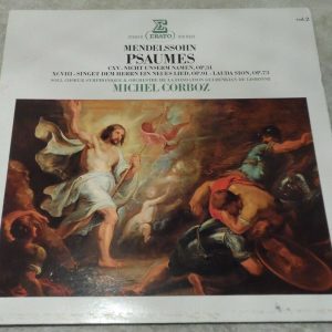 Mendelssohn ‎- Psaumes Vol. 2 Michel Corboz Erato STU 71223  lp EX
