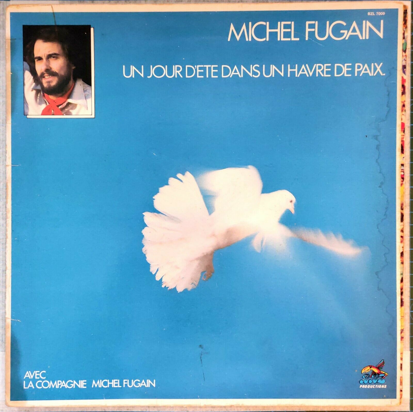Michel Fugain – Un Jour D’été Dans Un Havre De Paix LP 1977 France Pop Chanson