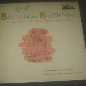 Mozart Bastien And Bastienne Streich Stepp  Decca DL 9860 Gold label 50’s LP EX