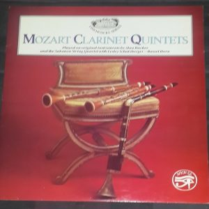 Mozart Clarinet Quintets Hacker , Salomon String Quartet , Schatzberger LP EX
