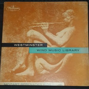 Mozart: Serenade 11 & 12 WLACH – Vienna Phil. Winds Westminster ‎WN 18134 LP