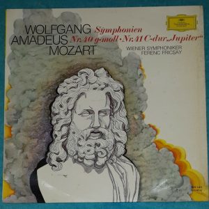 Mozart Symphony No 40  & No 41 Ferenc Fricsay  DGG 135143 LP EX