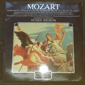 Mozart  symphonies 39 , 40 & 41   Jochum  Orfeo S 045832 H 2 lp EX