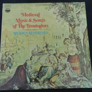 Musica Reservata ‎- Medieval Music & Songs Of The Troubadors Everest 3270 lp ex