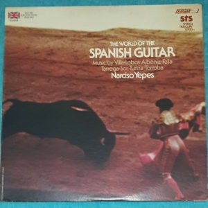 Narciso Yepes ‎- The World Of The Spanish Guitar  London  STS 15224 LP