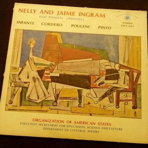 Nelly and Jaime Ingram , duo pianists (Panama) 0AS 003 USA LP