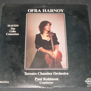 Ofra Harnoy HAYDN Concerto for Cello and Orchestra Robinson FANFARE lp Digital