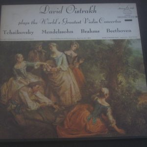 Oistrakh – Violin Tchaikovsky / Brahms / Mendelssohn / Beethoven Murray Hill 3LP