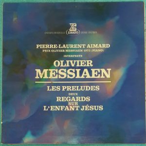 Olivier Messiaen  Les Preludes Pierre-Laurent Aimard Erato STU 70875 LP