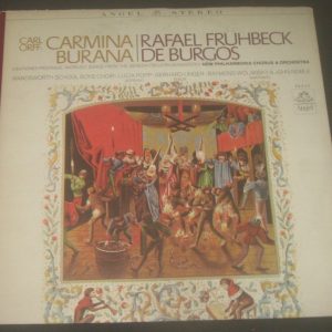 Orff – Carmina Burana De Burgos Angel S 36333 USA 1965 LP EX 1965