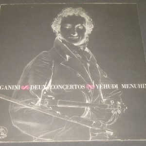 PAGANINI Violin Concertos Erede / Menuhin HMV FALP 718 LP
