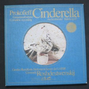 PROKOFIEFF – CINCERELLA BALLETT  Roshdestwenskij Eurodisc Melodiya 2 lp Box