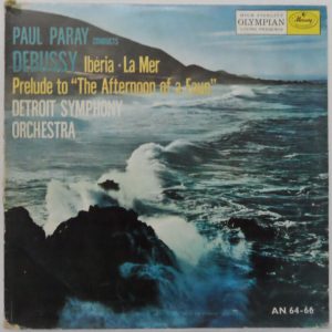 Paul Paray Conducts Debussy Iberia La Mer Afternoon of a Faun Detroit Symphony