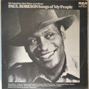 Paul Robeson – Songs Of My People LP Orig. 1972 Israel Pressing Vocal Gospel