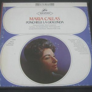 Ponchielli – La Gioconda – Callas Votto – Seraphim 3 LP BOX USA 60’s