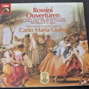 ROSSINI – Overtures GIULINI HMV EMI 1C 037-00 814 lp