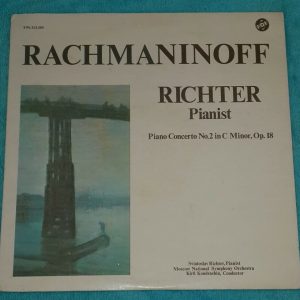 Rachmaninoff – Piano Concerto No. 2 Kondrashin Sviatoslav Richter VOX LP EX