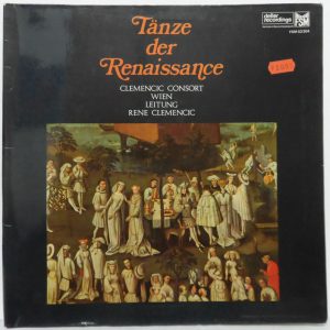 Rene Clemencic Consort De Vienne – Danses De La Renaissance LP Classical Early