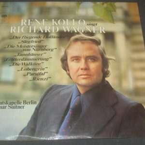 Rene Kollo Sings Richard Wagner  CBS 77283 2 LP Gatefold EX